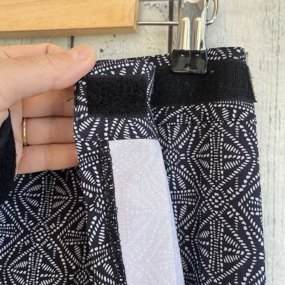 Ripskirt Hawaii Womens Wrap Skirt Size S Black Pearl Batik Length 3 Beach Cover - Picture 4 of 10